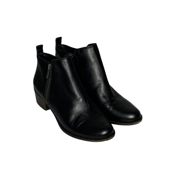 Lucky Brand LK-Basal black leather ankle Booties.‎ Size 7.5M - Picture 4 of 14